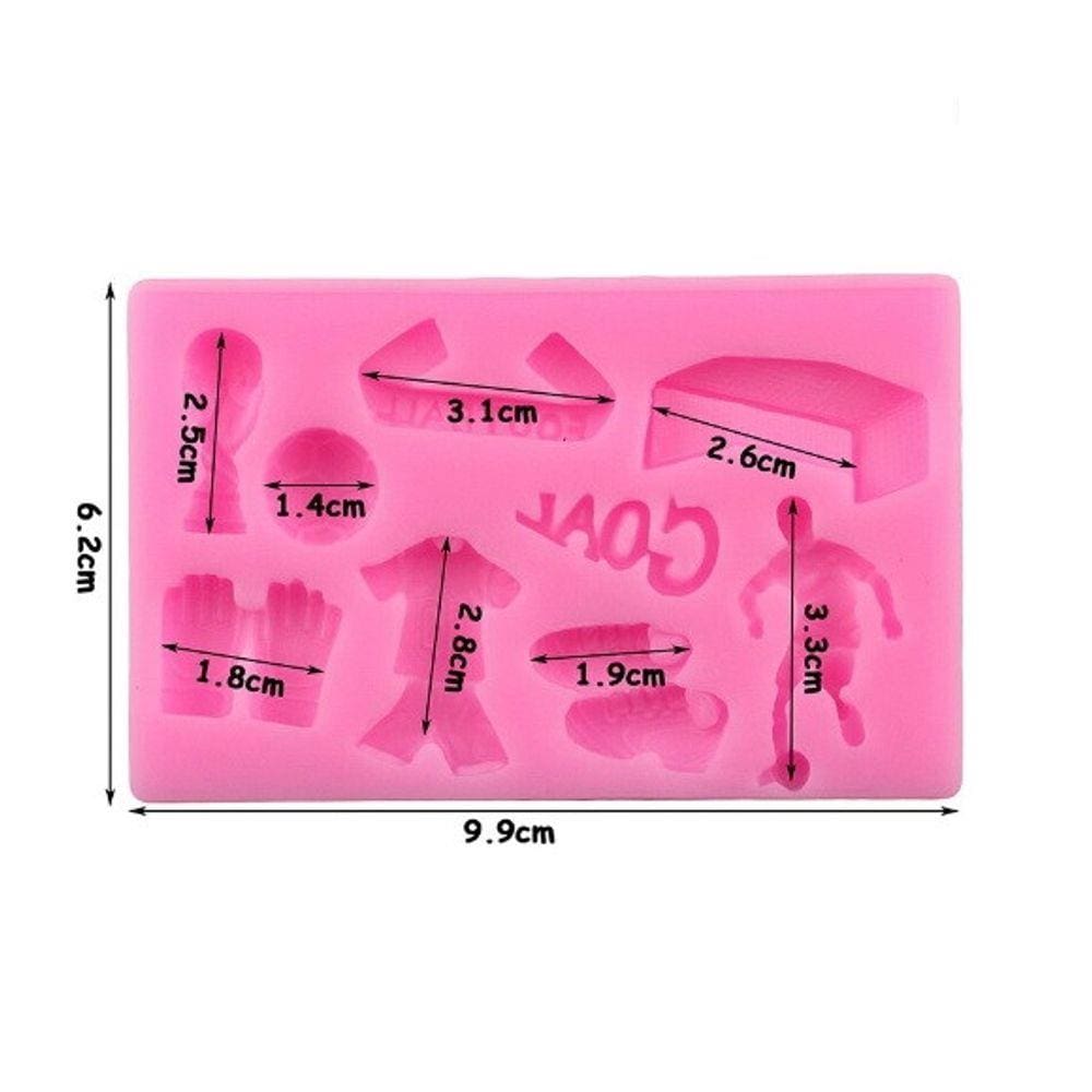 Molde De Silicone Futebol
