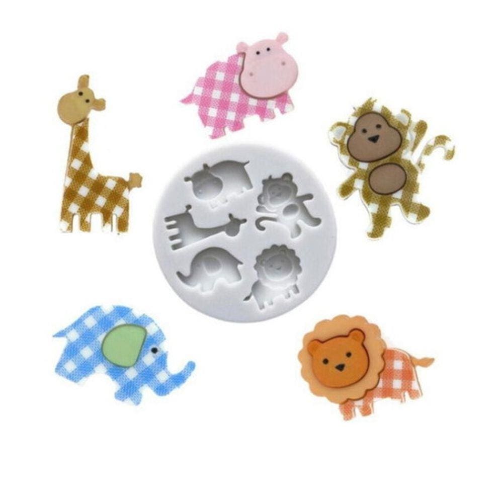 Molde De Silicone Safari