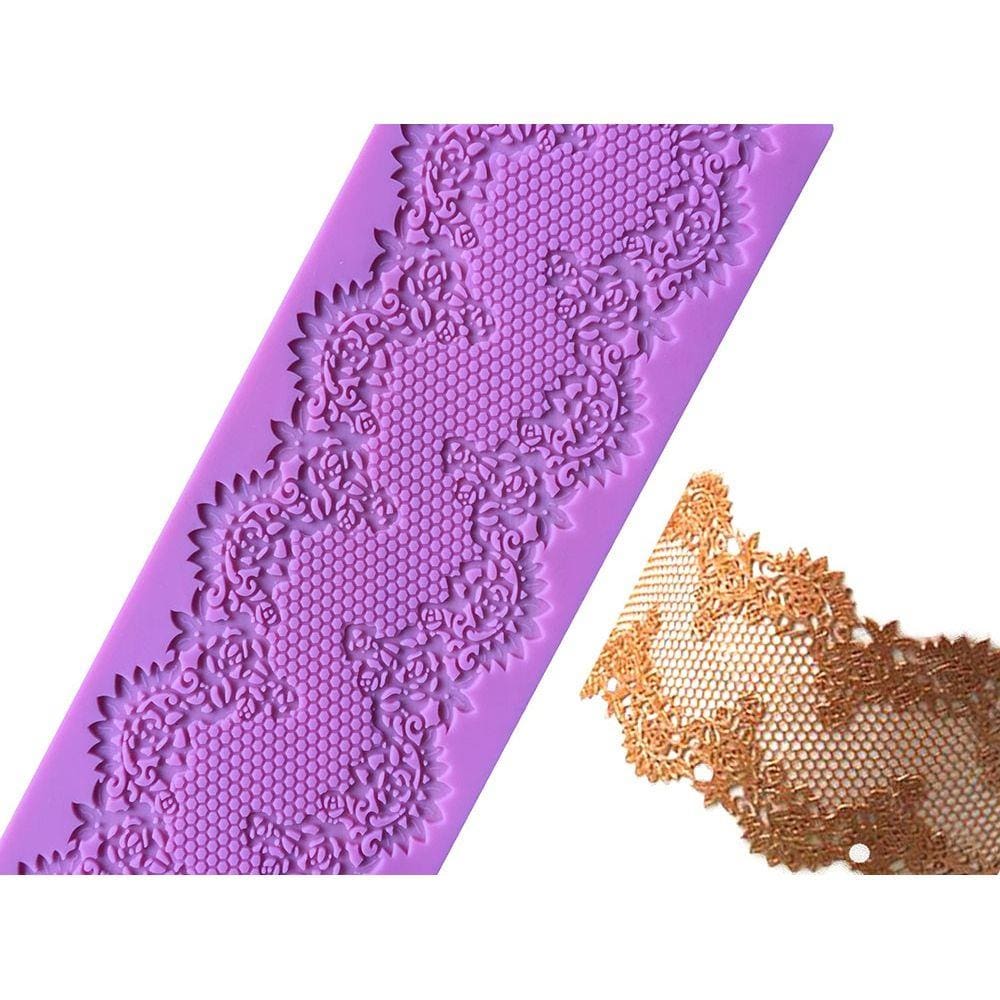 Tapete De Silicone Renda