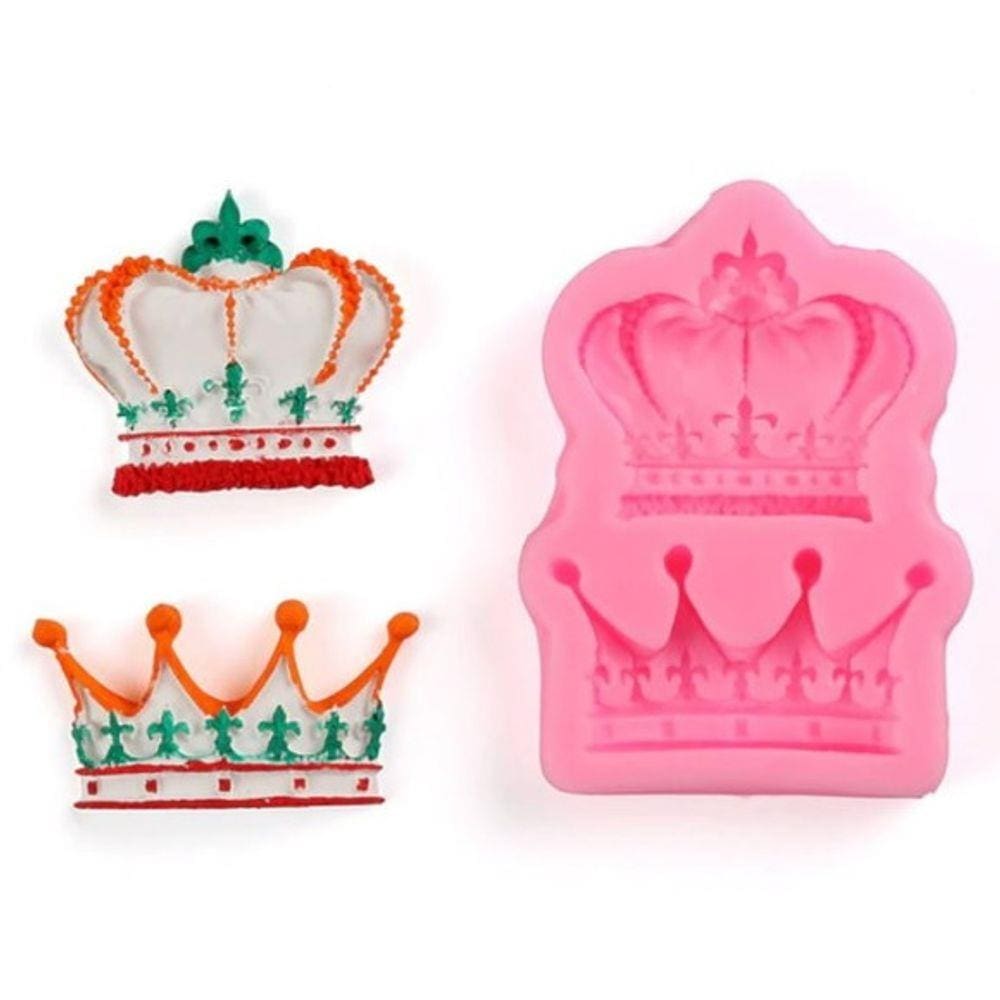 Molde De Silicone Coroas