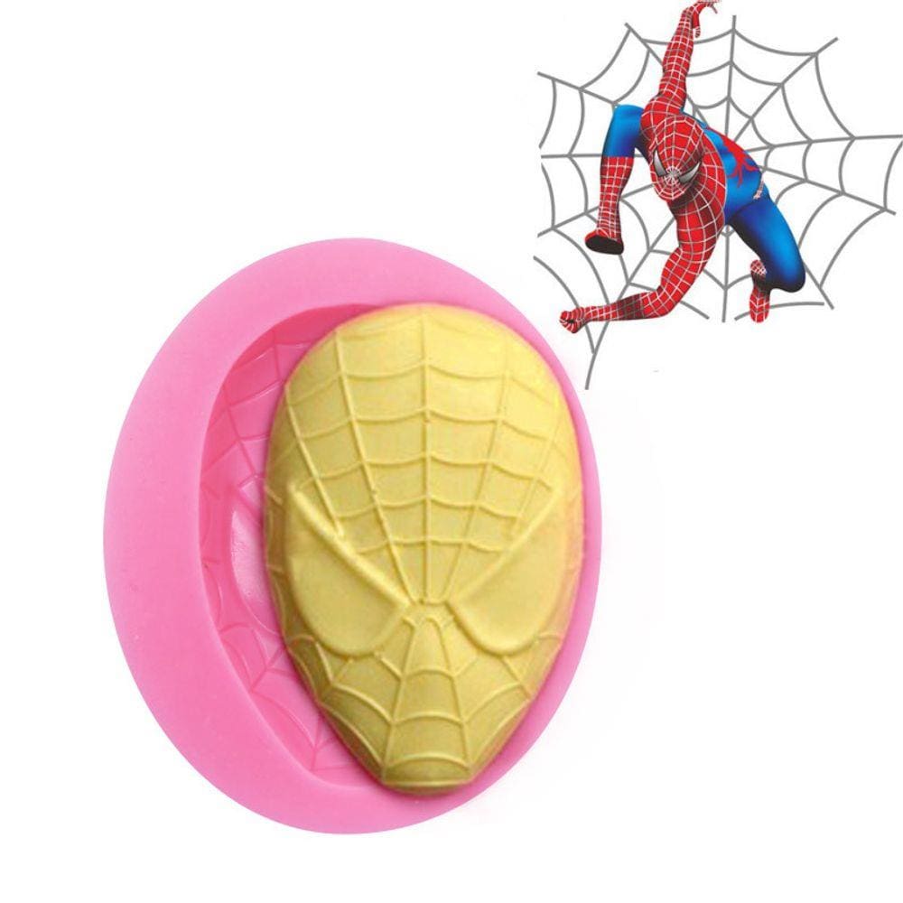 Molde De Silicone Homem Aranha
