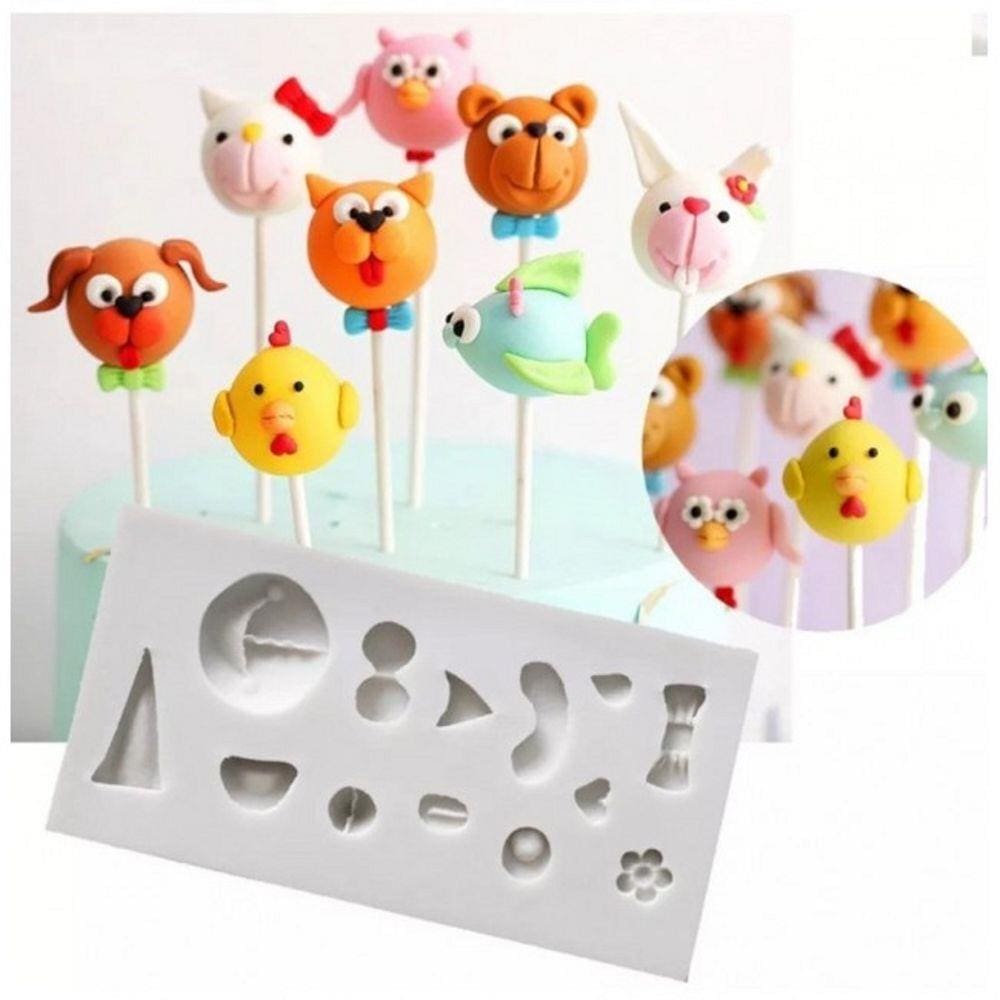 Molde De Silicone Bichinhos Fucinhos