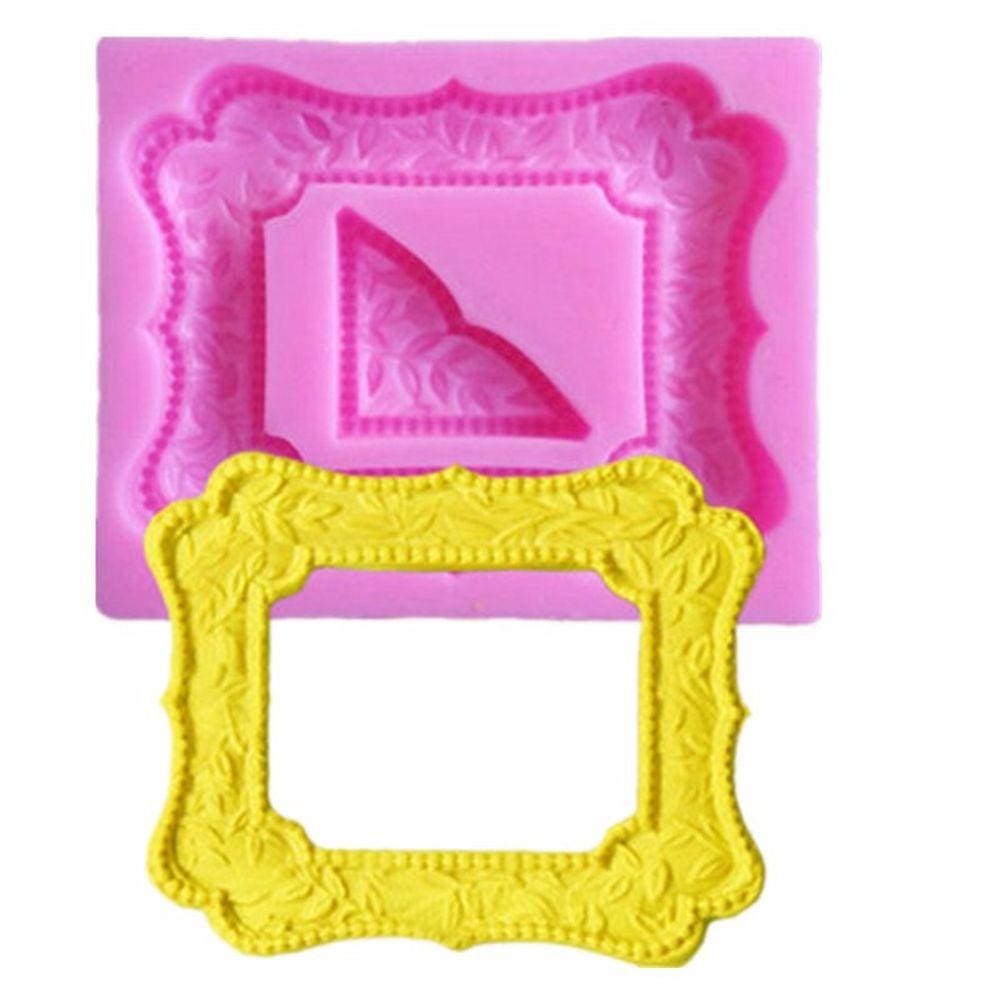 Molde De Silicone Moldura