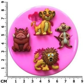 Molde De Silicone Rei Leão