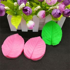 Molde De Silicone Frisador De Folha