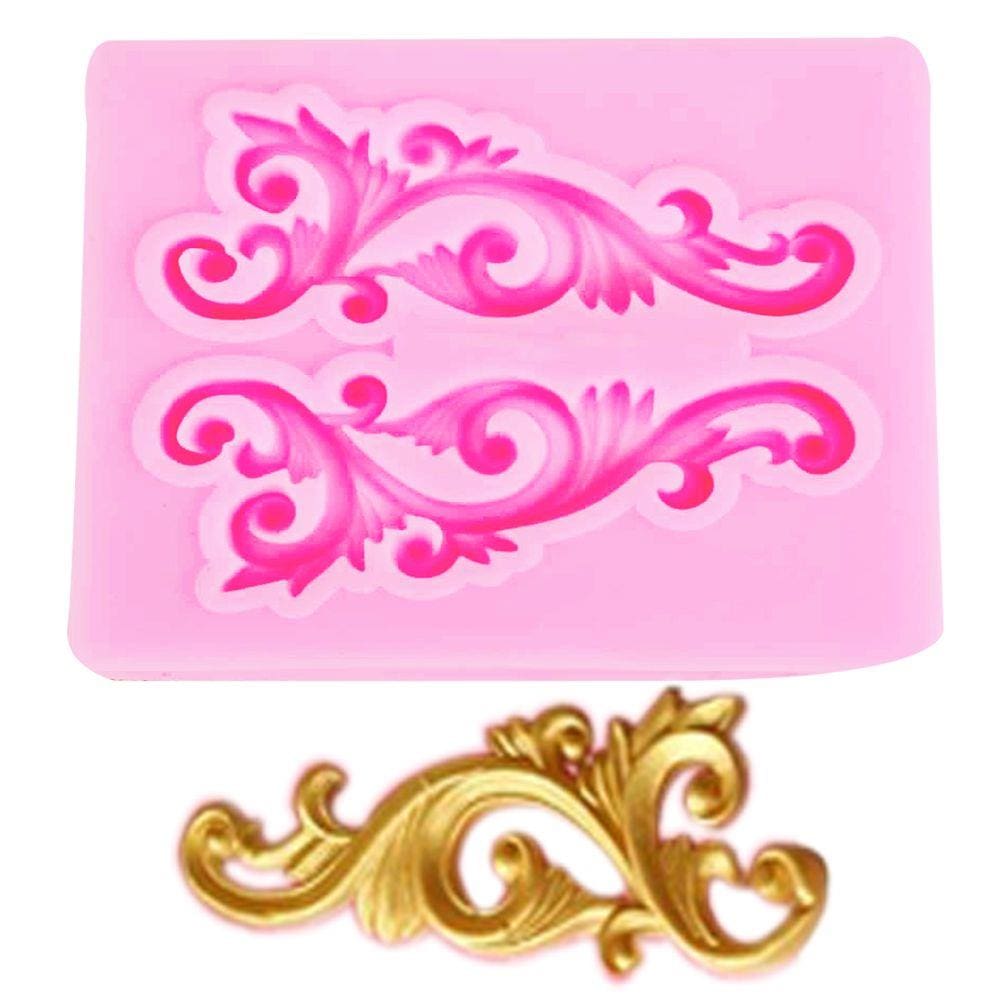 Molde De Silicone Arabesco