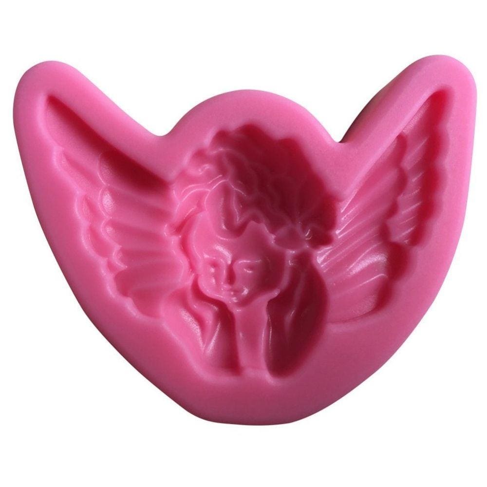 Molde De Silicone Anjo