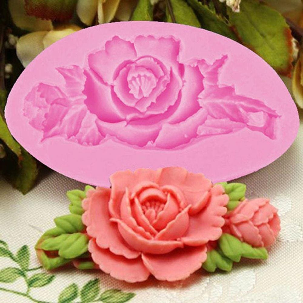 Molde De Silicone Rosa
