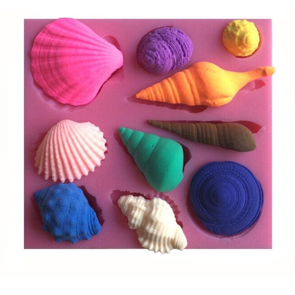 Molde De Silicone Fundo Do Mar