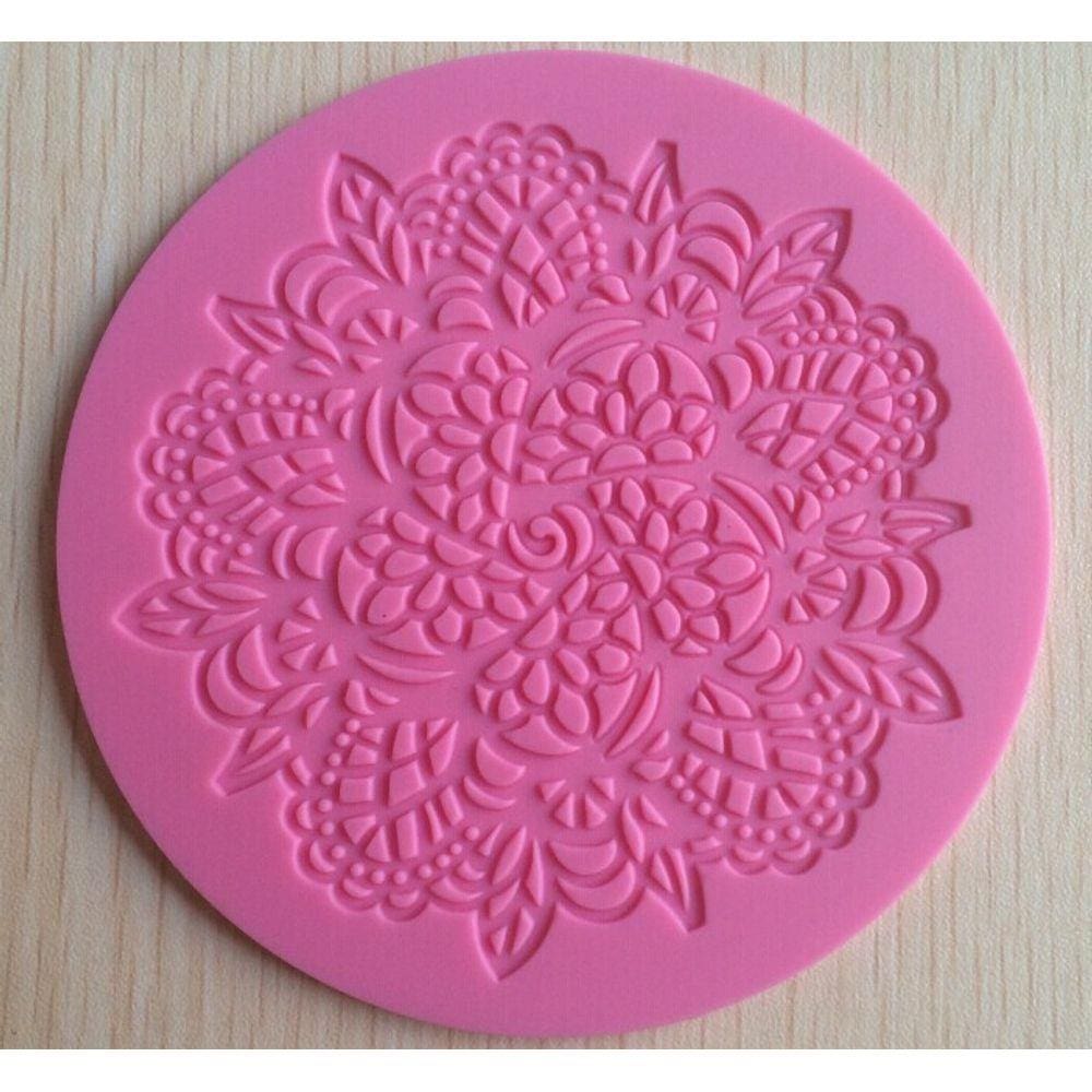 Molde De Silicone Renda