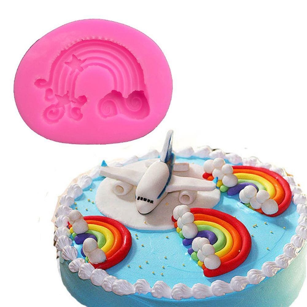 Molde De Silicone Arco-Iris