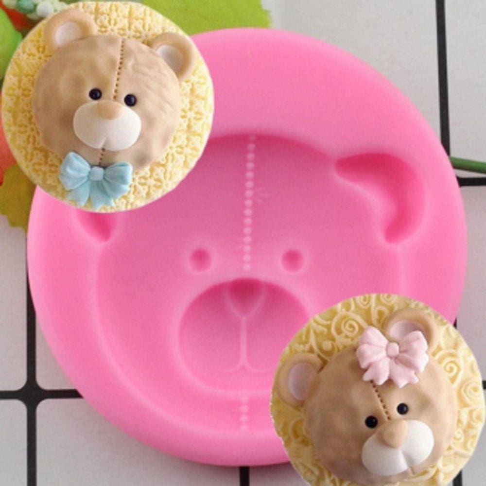 Molde De Silicone Urso