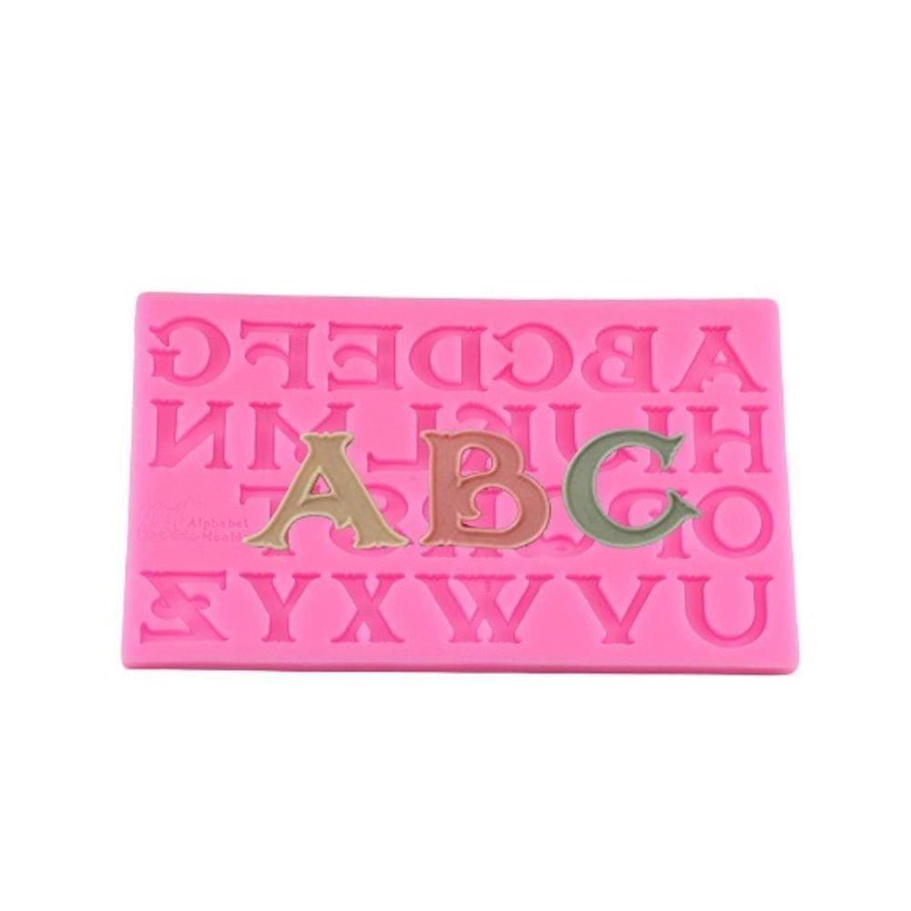 Molde De Silicone Alfabeto