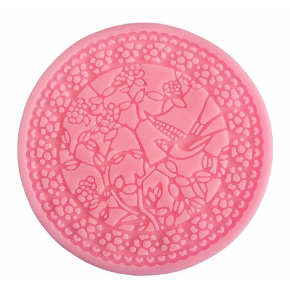 Molde De Silicone Renda