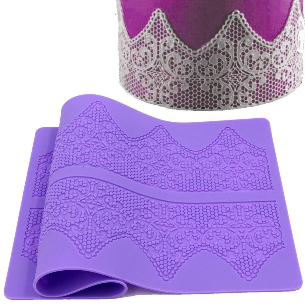 Tapete De Silicone Renda