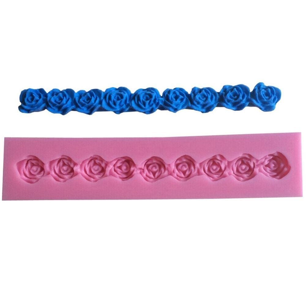 Molde De Silicone Rosinhas