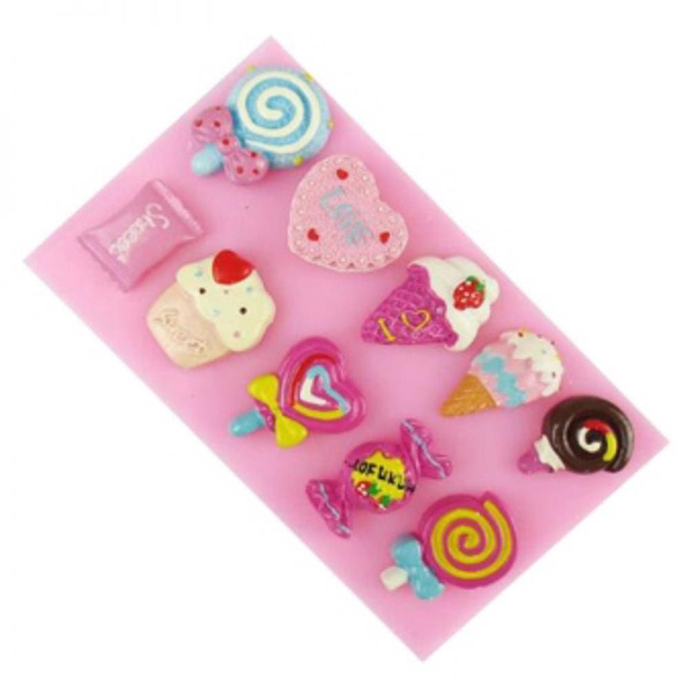 Molde De Silicone Doces