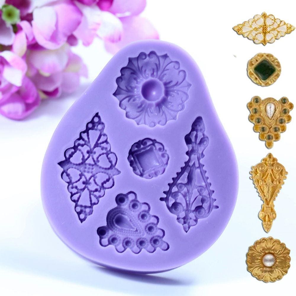 Molde De Silicone Jóias