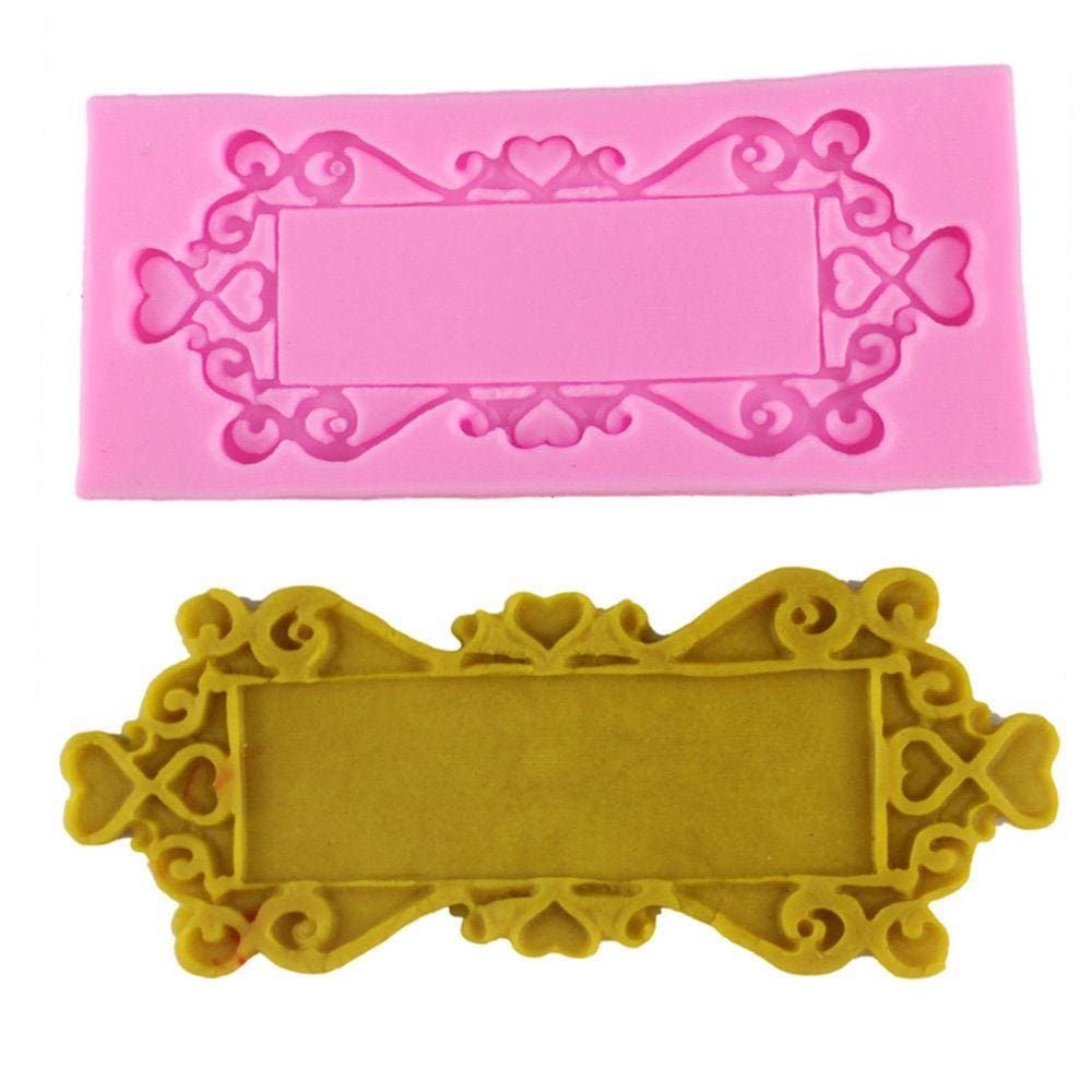 Molde De Silicone Moldura