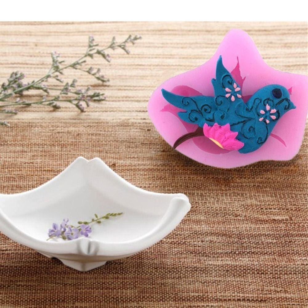 Molde De Silicone Passaro