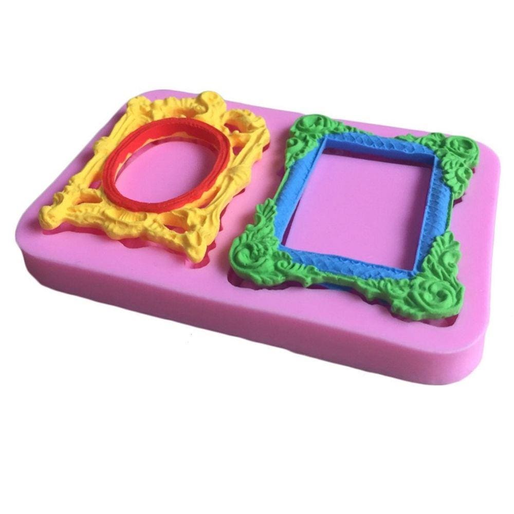 Molde De Silicone Moldura