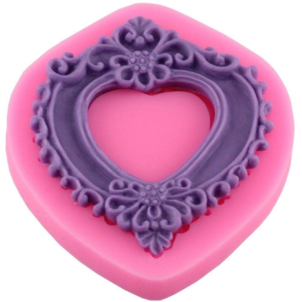 Molde De Silicone Moldura