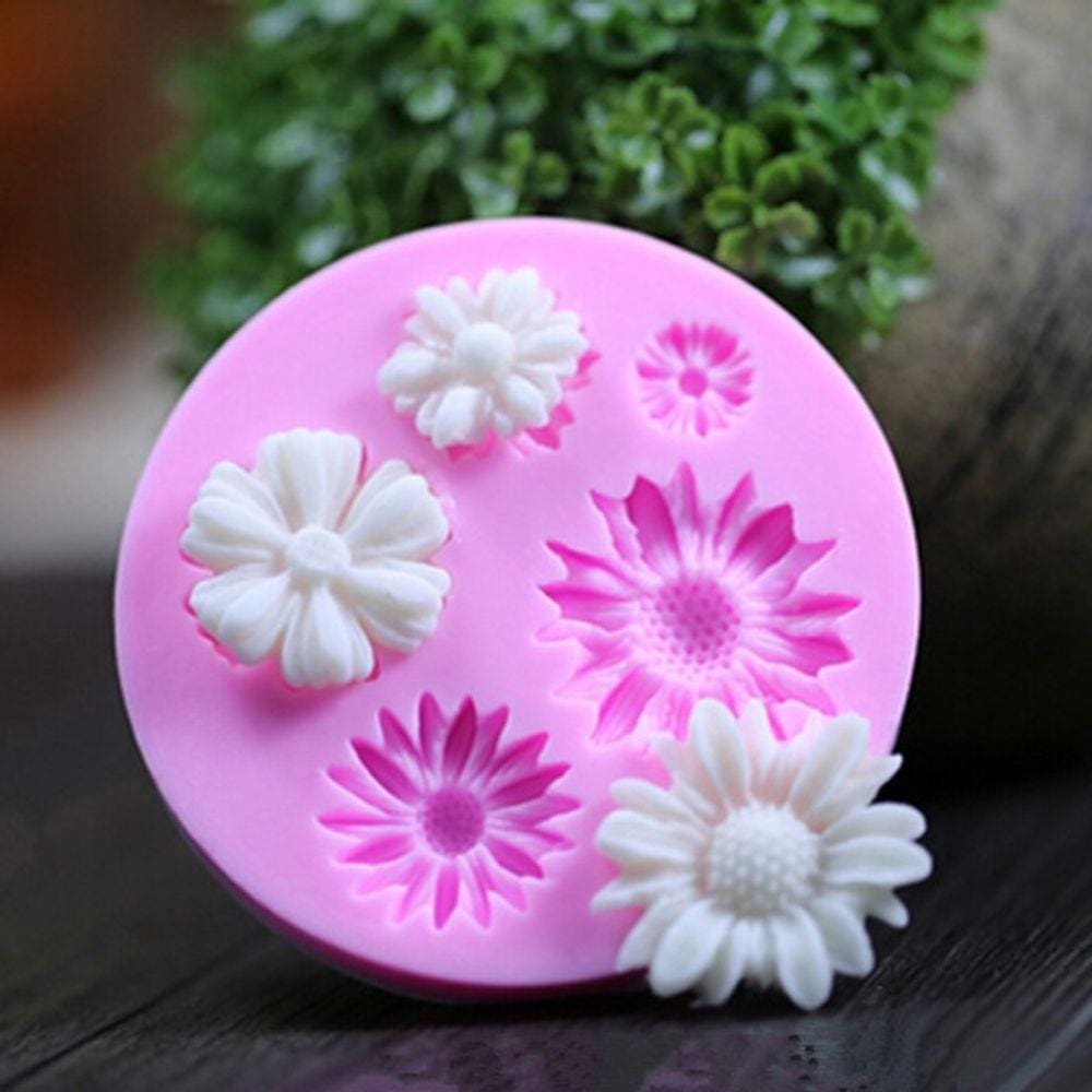 Molde De Silicone Flores, Margarida