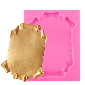 Molde De Silicone Pergaminho