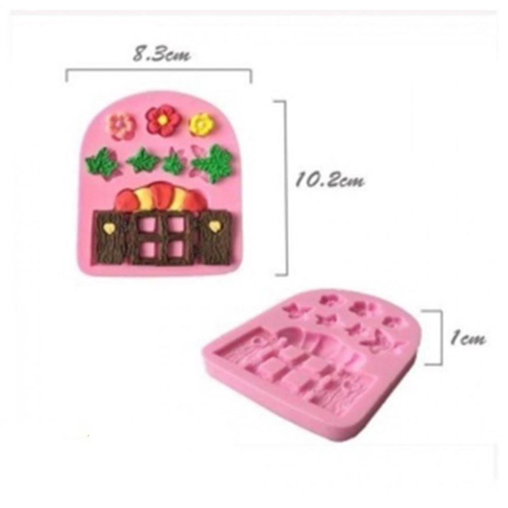 Molde De Silicone Janela Bosque