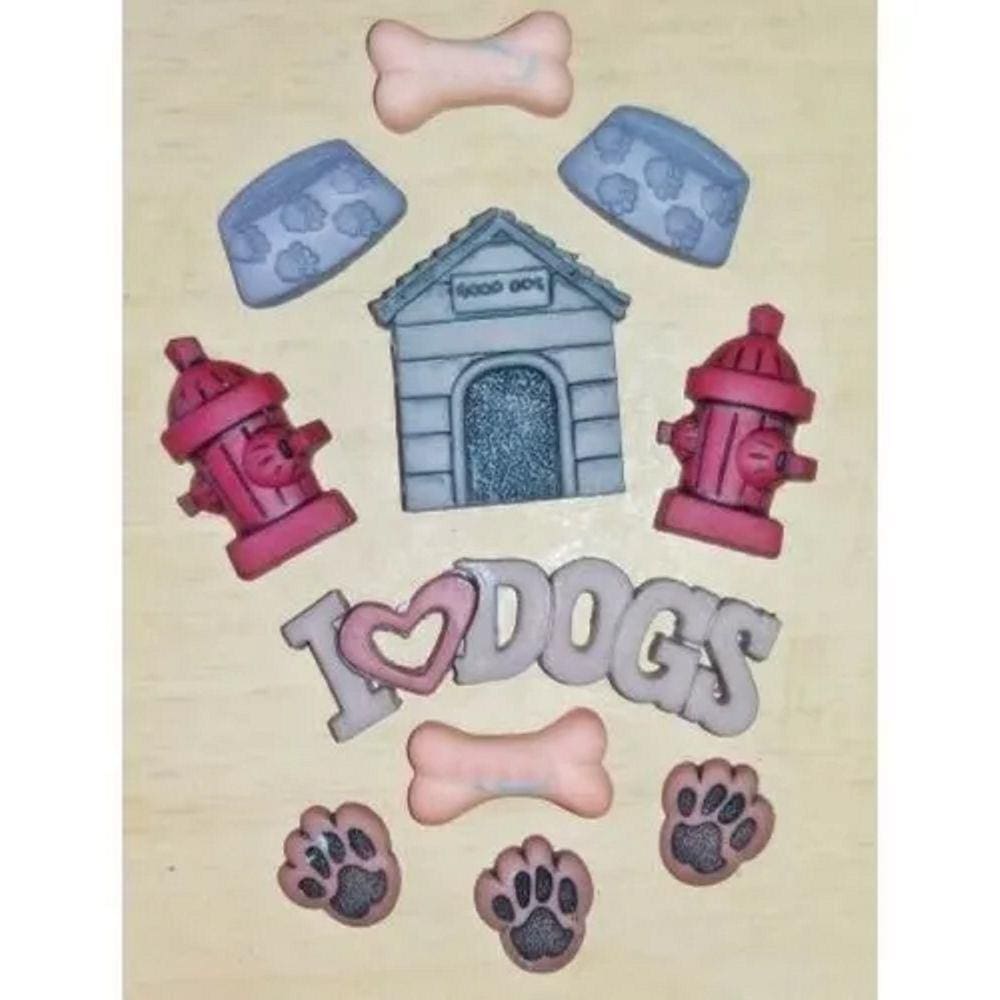 Molde De Silicone Casinha Cachorro