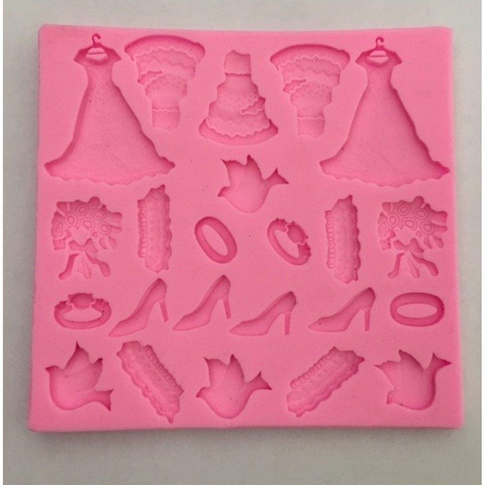 Molde De Silicone Casamento