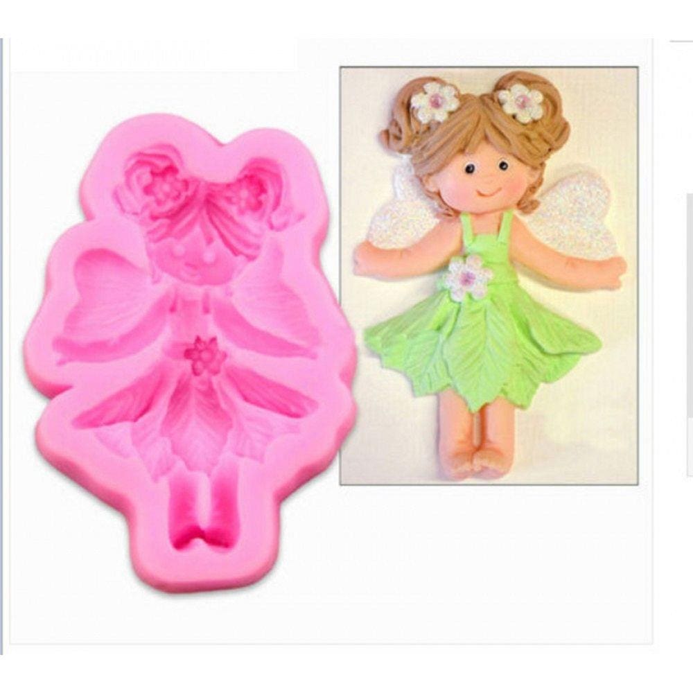 Molde De Silicone Fada