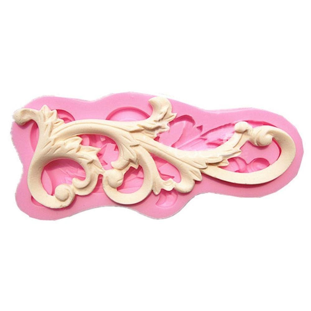 Molde De Silicone Arabesco