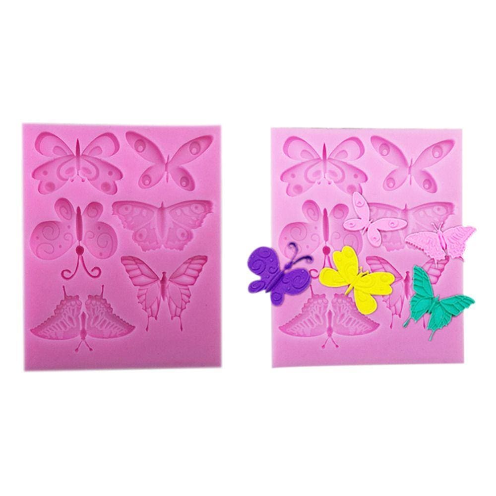 Molde De Silicone Borboleta