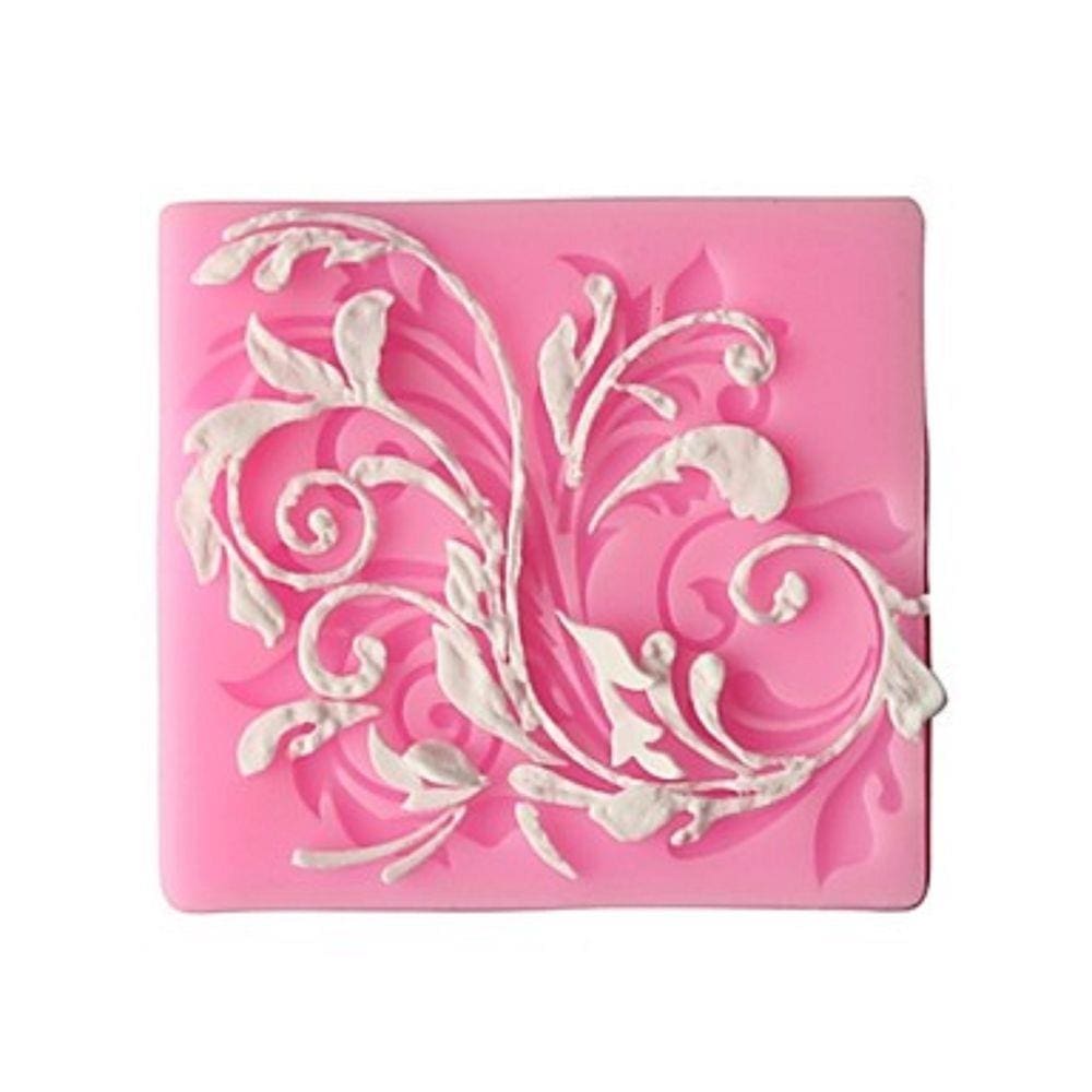 Molde De Silicone Arabesco