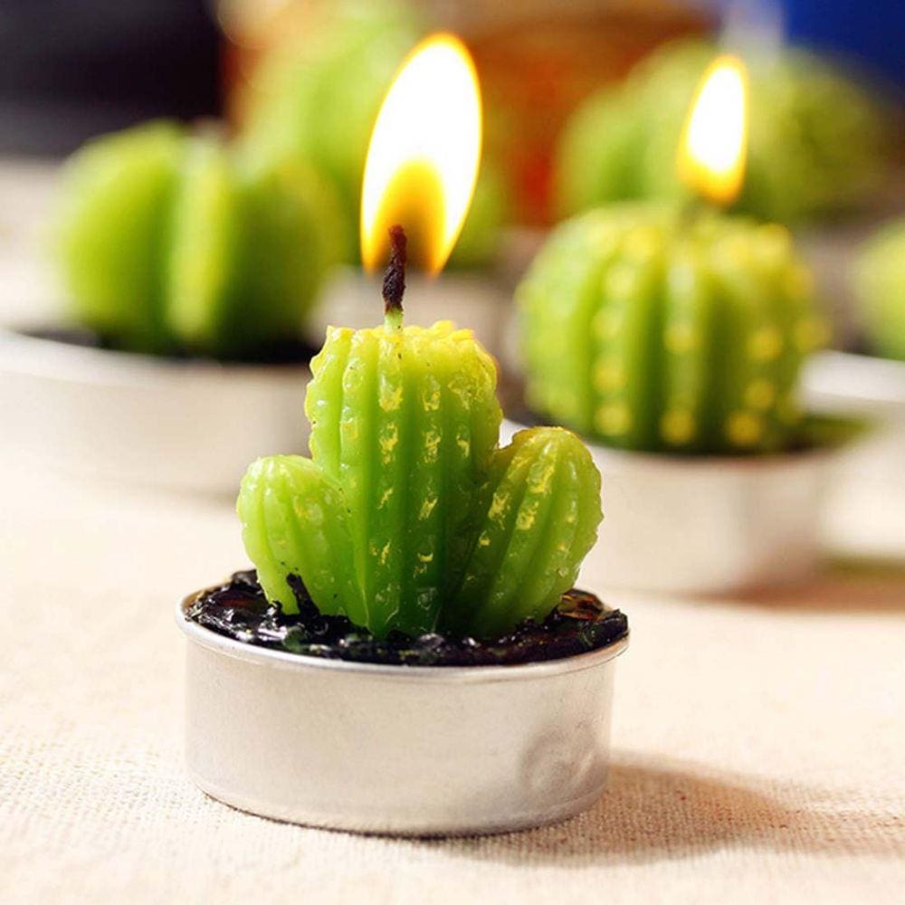 Molde De Silicone Cactos