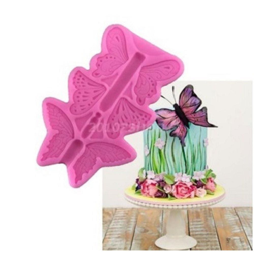 Molde De Silicone Borboletas