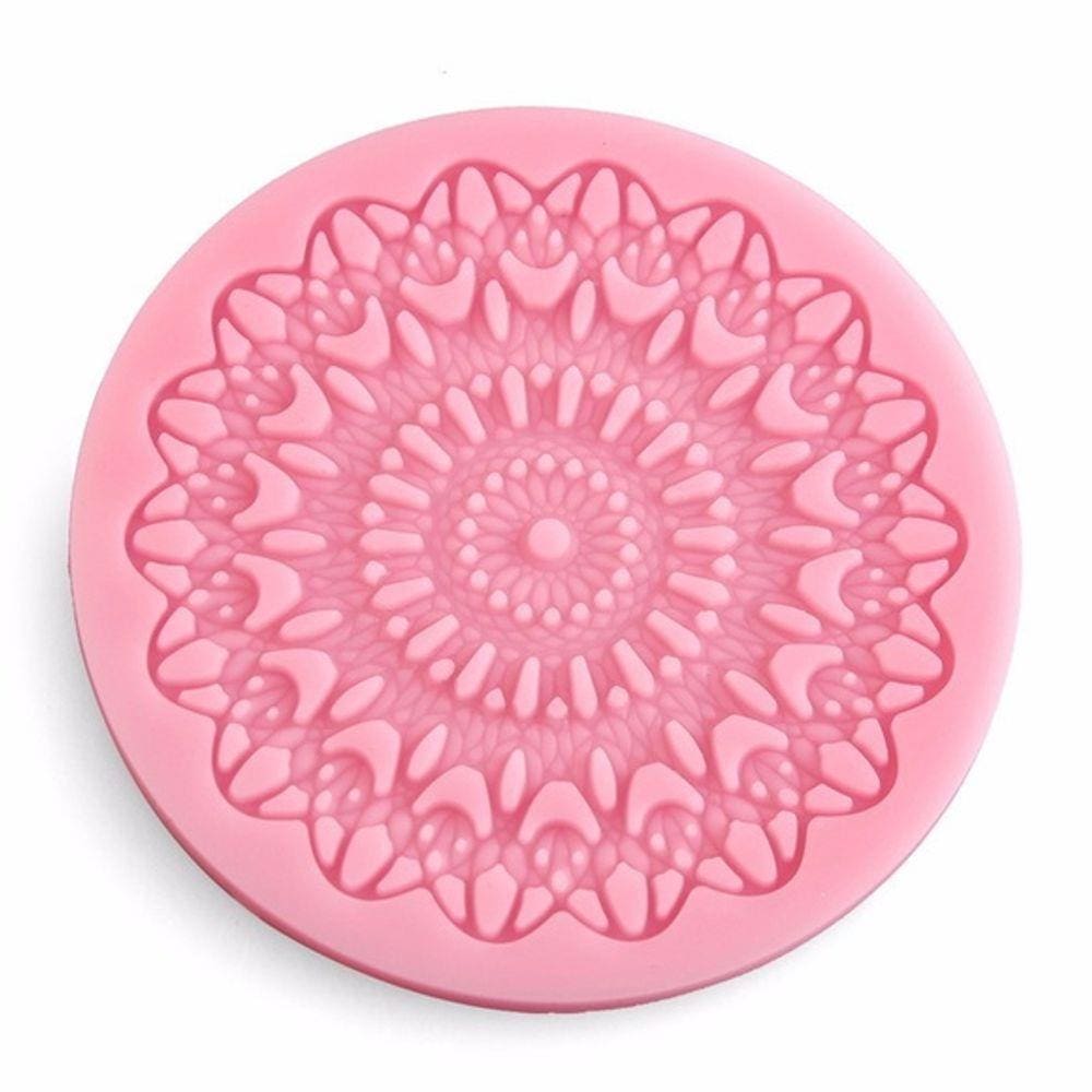 Tapete De Silicone Renda