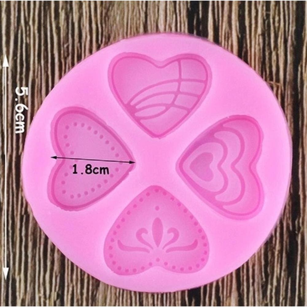 Molde De Silicone Coração