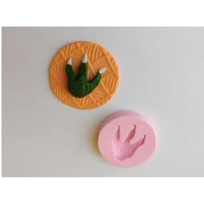 Molde De Silicone Dinossauro, Pegada, Pata