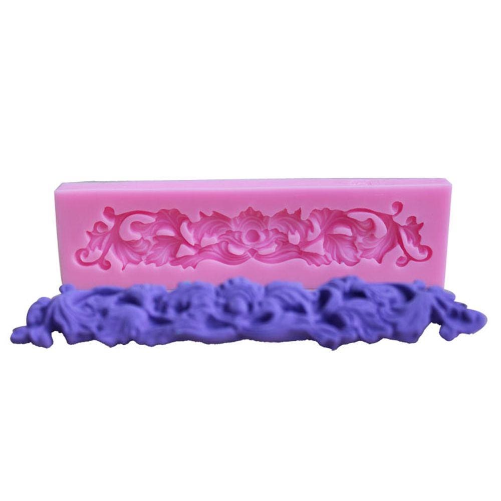 Molde De Silicone Arabesco