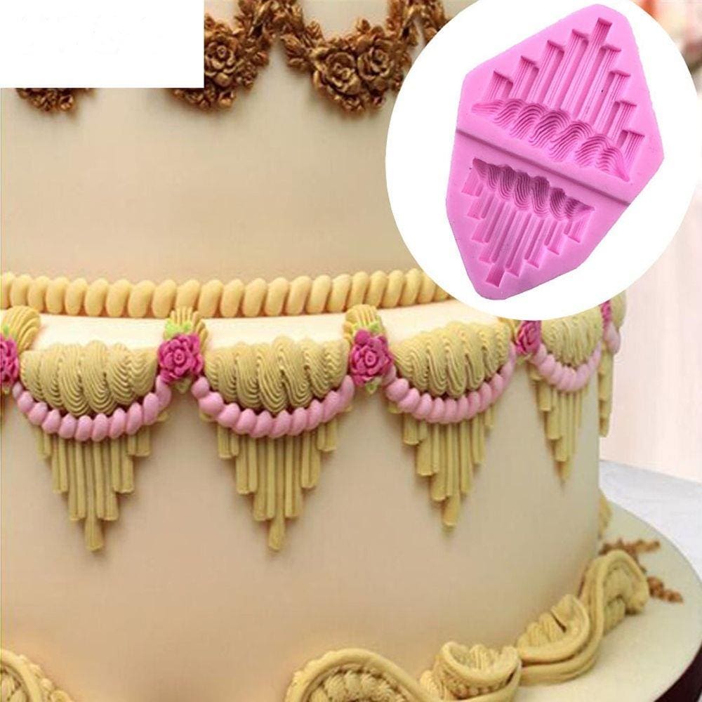 Molde De Silicone Arabesco