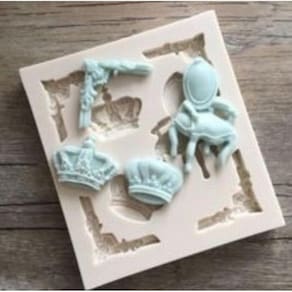 Molde De Silicone Realeza