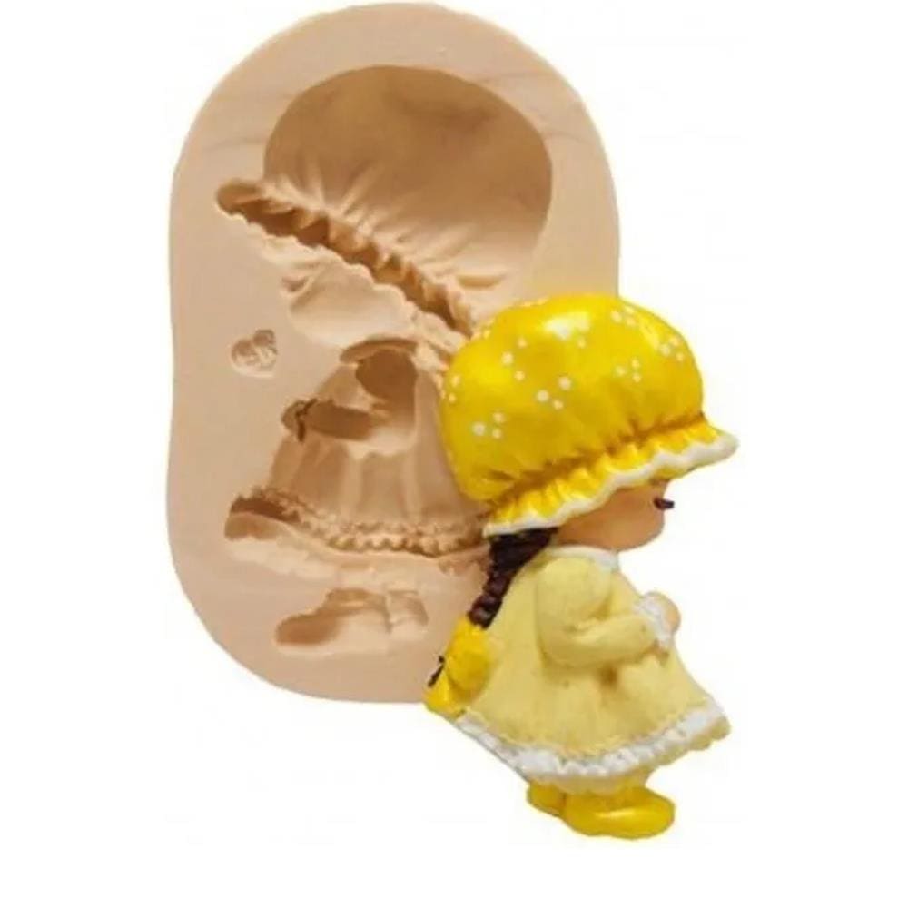 Molde De Silicone Camponesa