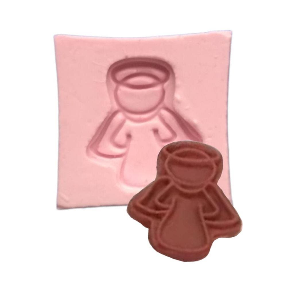 Molde De Silicone Anjo