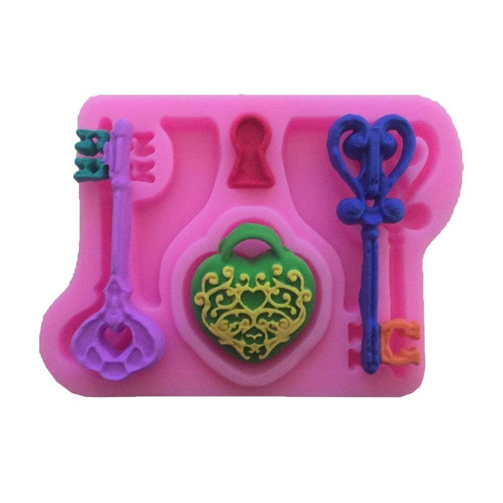 Molde De Silicone Chaves