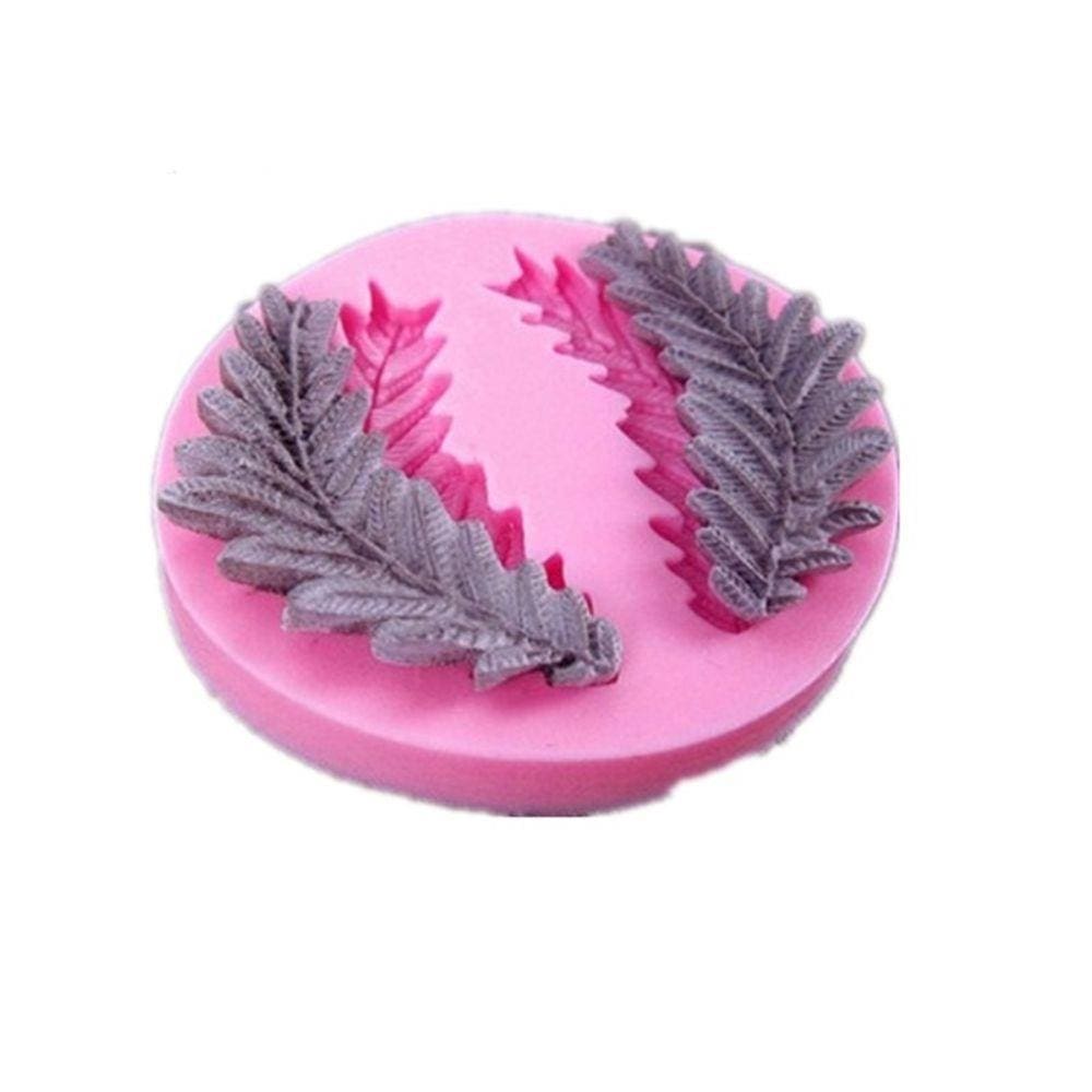Molde De Silicone Folha De Oliveira
