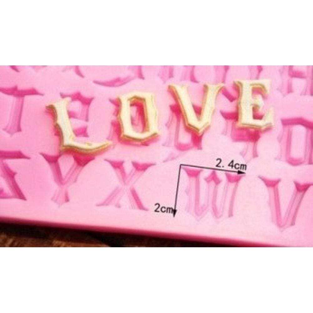 Molde De Silicone Alfabeto