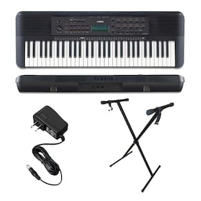 Teclado Yamaha PSR-E273 Arranjador 5/8 + Suporte em X