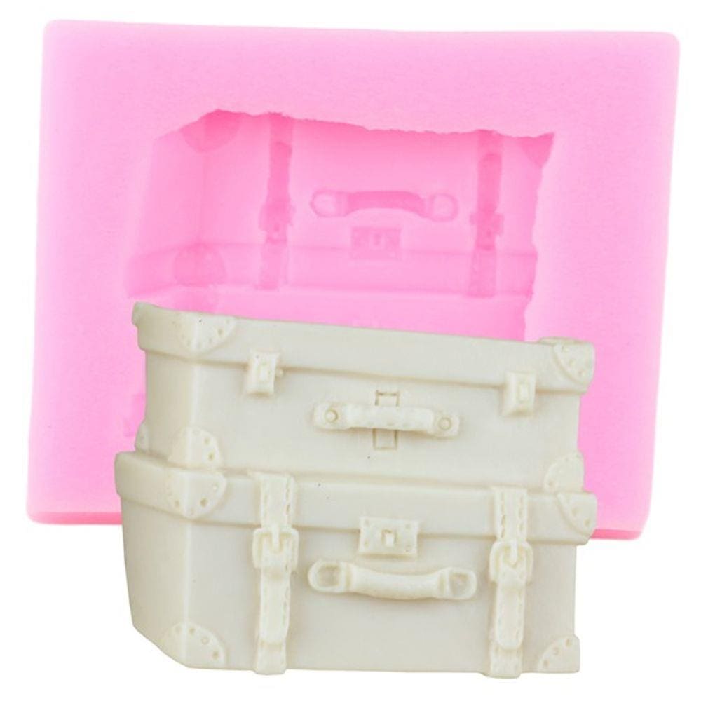 Molde De Silicone Mala, Viagem